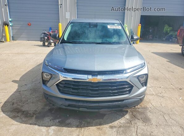 KL79MMSL0RB129297 2024 CHEVROLET TRAILBLAZER Gray Widok z przodu