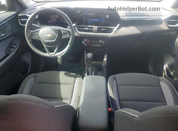KL79MMSL0RB129297 2024 CHEVROLET TRAILBLAZER Gray Widok deski rozdzielczej