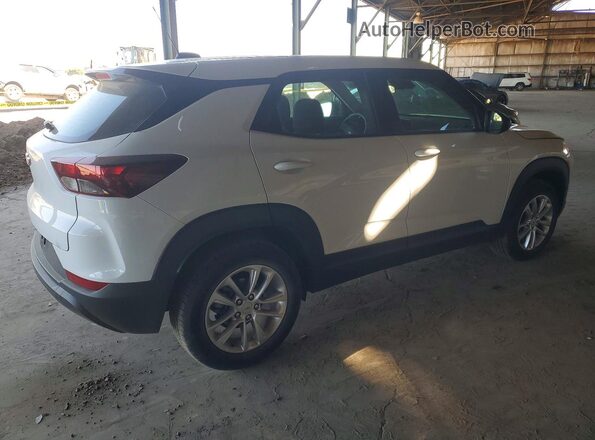 KL79MMSL2TB110404 2026 CHEVROLET TRAILBLAZER Белый Задняя правая четверть