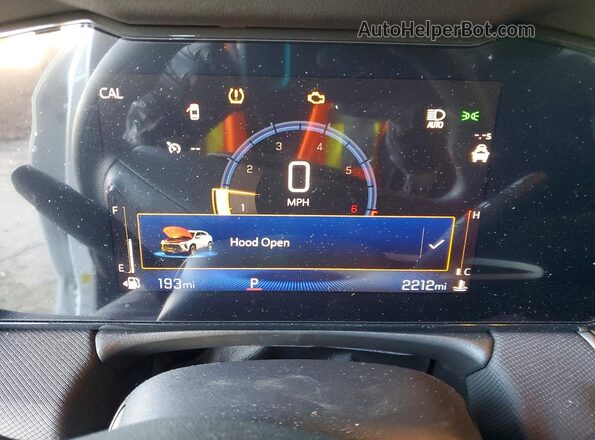 KL79MMSL2TB110404 2026 CHEVROLET TRAILBLAZER Белый Вид щитка приборов