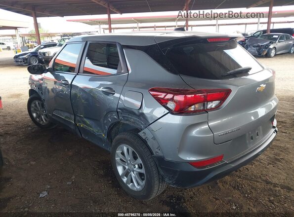 KL79MMSL3RB143310 2024 CHEVROLET TRAILBLAZER Gray Trasero izquierdo