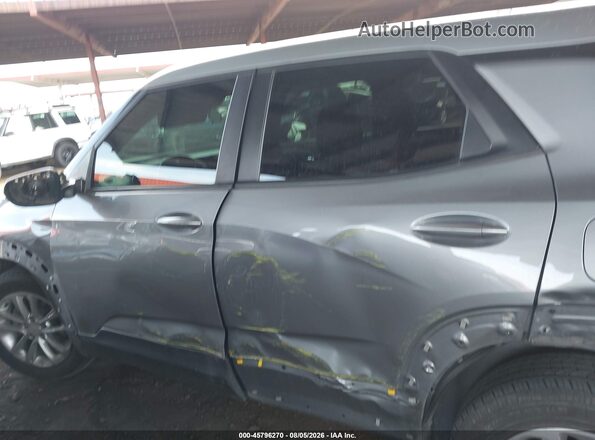 KL79MMSL3RB143310 2024 CHEVROLET TRAILBLAZER Gray Vista interior de 360 grados