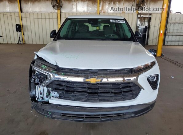 KL79MMSL4TB123395 2026 CHEVROLET TRAILBLAZER White Front view
