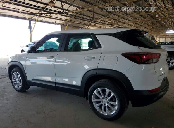 KL79MMSL4TB123395 2026 CHEVROLET TRAILBLAZER White Rear left