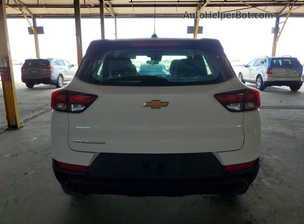KL79MMSL4TB123395 2026 CHEVROLET TRAILBLAZER White Rear view