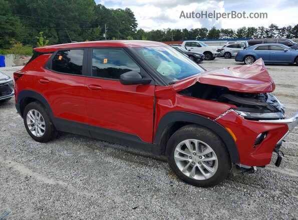 KL79MMSL6TB035190 2026 CHEVROLET TRAILBLAZER Red Delantero derecho