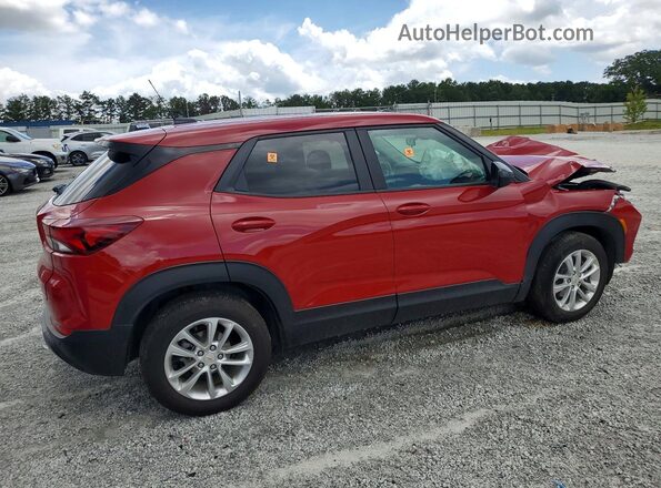 KL79MMSL6TB035190 2026 CHEVROLET TRAILBLAZER Red Trasero derecho