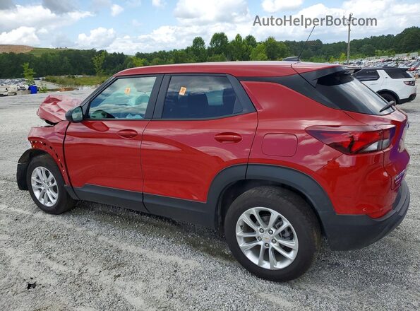 KL79MMSL6TB035190 2026 CHEVROLET TRAILBLAZER Red Trasero izquierdo