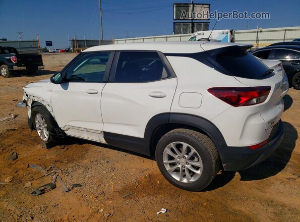 KL79MMSL7RB113761 2024 CHEVROLET TRAILBLAZER White Trasero izquierdo