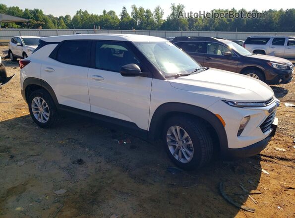 KL79MMSL7RB113761 2024 CHEVROLET TRAILBLAZER White Delantero derecho