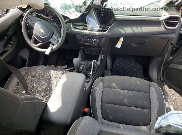 KL79MMSL9SB071048 2025 CHEVROLET TRAILBLAZER Серебряный Вид панели приборов