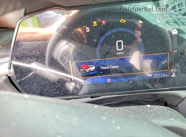 KL79MMSL9SB071048 2025 CHEVROLET TRAILBLAZER Серебряный Вид щитка приборов