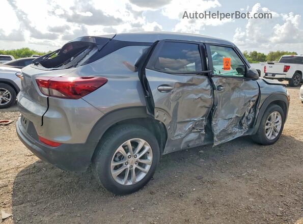KL79MMSL9SB071048 2025 CHEVROLET TRAILBLAZER Серебряный Задняя правая четверть