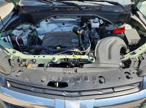 KL79MMSP3SB168409 2025 CHEVROLET TRAILBLAZER Green Engine compartment view