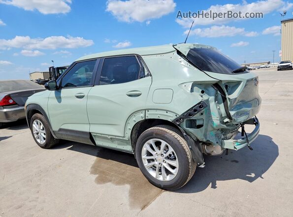 KL79MMSP3SB168409 2025 CHEVROLET TRAILBLAZER Green Rear left