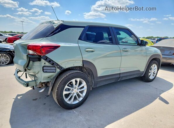 KL79MMSP3SB168409 2025 CHEVROLET TRAILBLAZER Green Rear right