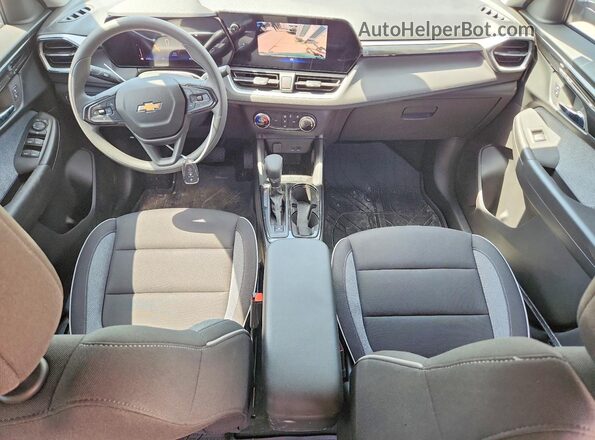 KL79MMSP3SB168409 2025 CHEVROLET TRAILBLAZER Green Dashboard view