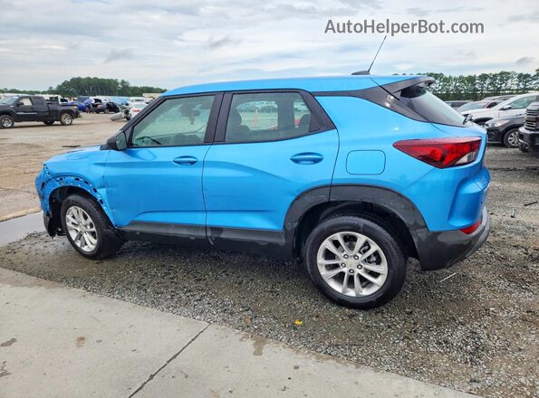 KL79MMSP4TB155041 2026 CHEVROLET TRAILBLAZER Blue Задня ліва чверть