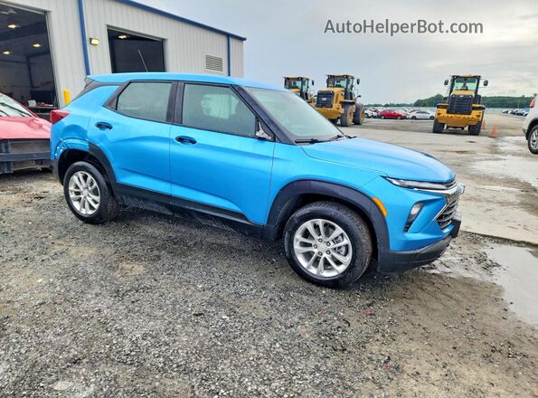 KL79MMSP4TB155041 2026 CHEVROLET TRAILBLAZER Blue Передня права чверть