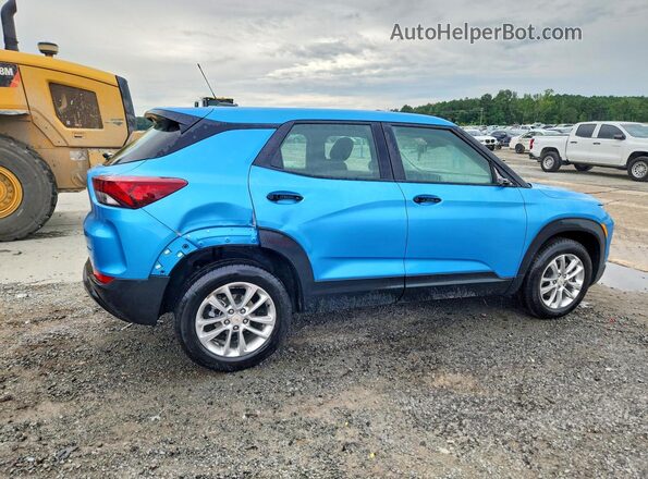 KL79MMSP4TB155041 2026 CHEVROLET TRAILBLAZER Blue Задня права чверть