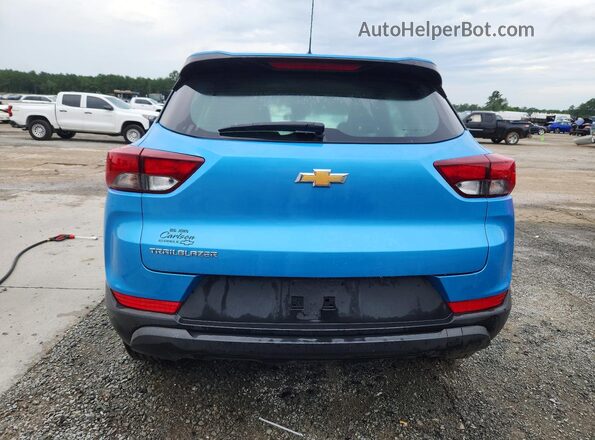 KL79MMSP4TB155041 2026 CHEVROLET TRAILBLAZER Blue Вид ззаду