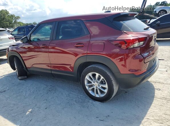 KL79MMSP7SB082701 2025 CHEVROLET TRAILBLAZER Красный Задняя левая четверть