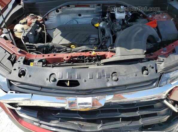 KL79MMSP7SB082701 2025 CHEVROLET TRAILBLAZER Красный Вид подкапотного пространства