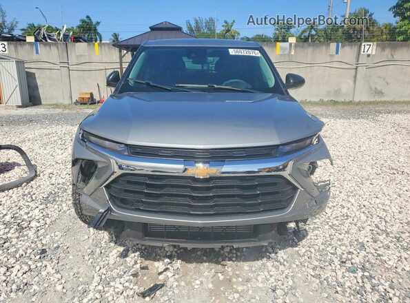 KL79MMSPXSB039230 2025 CHEVROLET TRAILBLAZER Gray წინა ხედი
