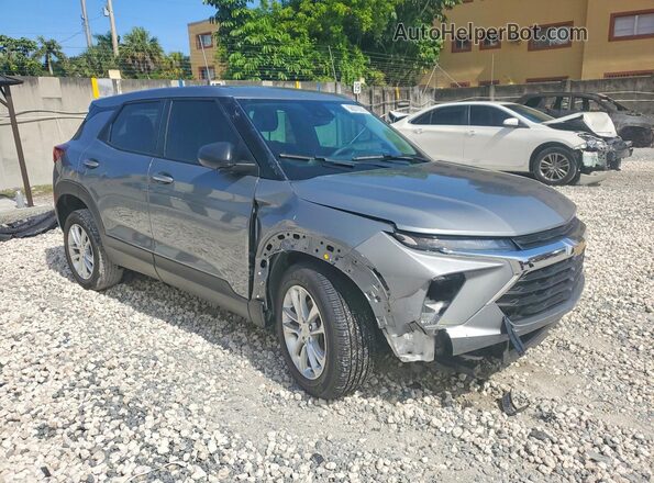 KL79MMSPXSB039230 2025 CHEVROLET TRAILBLAZER Gray წინა მარჯვენა