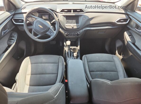 KL79MNSL1MB061557 2021 CHEVROLET TRAILBLAZER Maroon წინა პანელის ხედი
