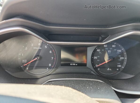KL79MNSL1MB061557 2021 CHEVROLET TRAILBLAZER Maroon ხელსაწყოთა პანელის ხედი