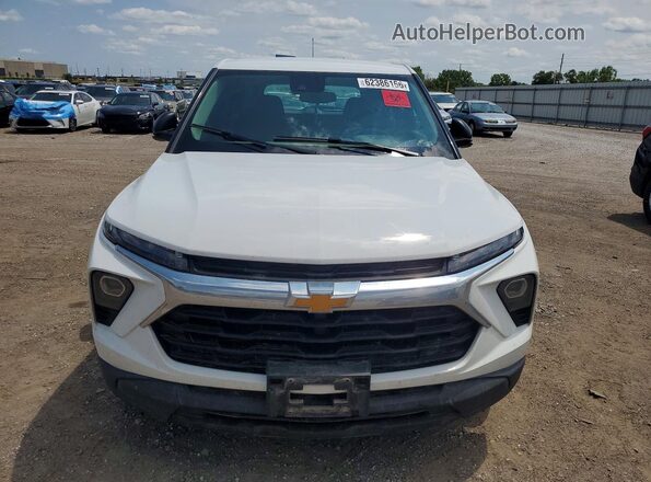 KL79MNSL2RB166146 2024 CHEVROLET TRAILBLAZER White წინა ხედი