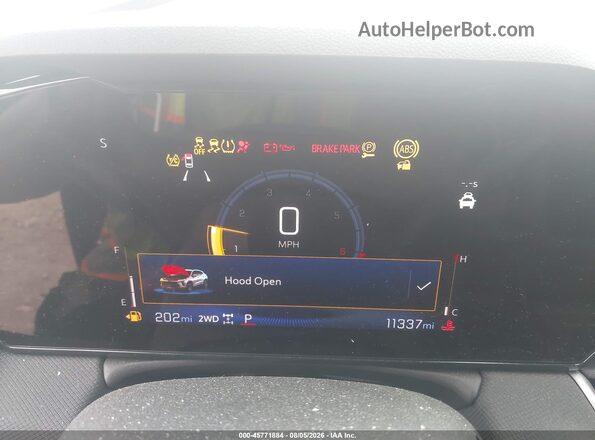 KL79MNSL2SB130706 2025 CHEVROLET TRAILBLAZER Red Widok tylnych siedzeń