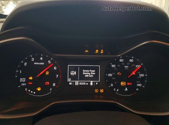 KL79MNSL3MB130846 2021 CHEVROLET TRAILBLAZER Charcoal Vista del cuadro de instrumentos