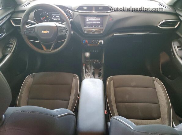 KL79MNSL3MB130846 2021 CHEVROLET TRAILBLAZER Charcoal Vista del salpicadero