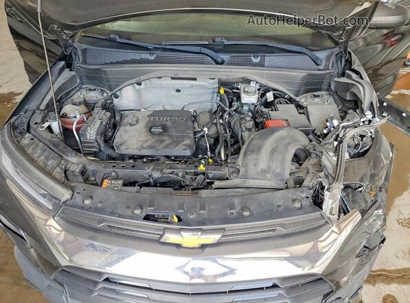 KL79MNSL3MB130846 2021 CHEVROLET TRAILBLAZER Charcoal Vista del compartimento del motor