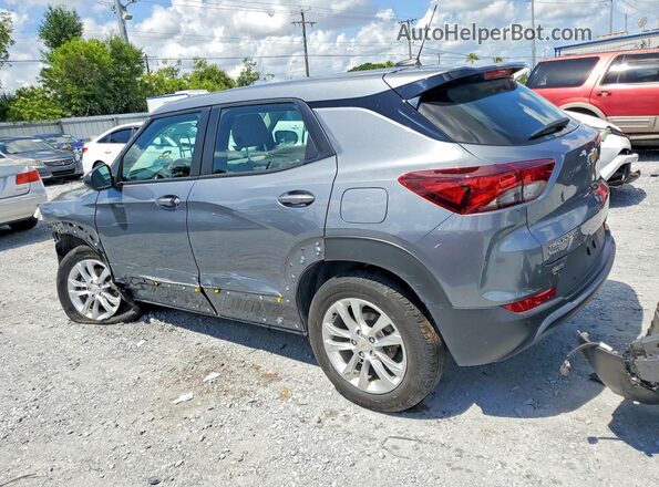 KL79MNSL3NB086056 2022 CHEVROLET TRAILBLAZER Gray Rear left