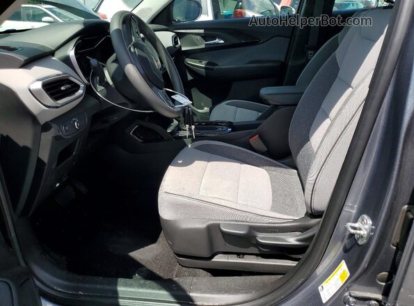 KL79MNSL3NB086056 2022 CHEVROLET TRAILBLAZER Gray Front interior view