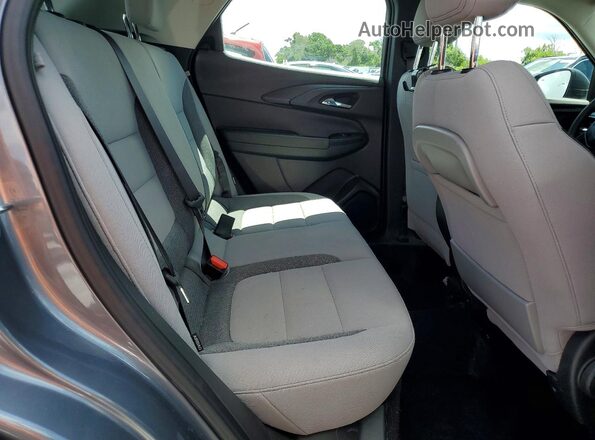 KL79MNSL3NB086056 2022 CHEVROLET TRAILBLAZER Gray Rear interior view