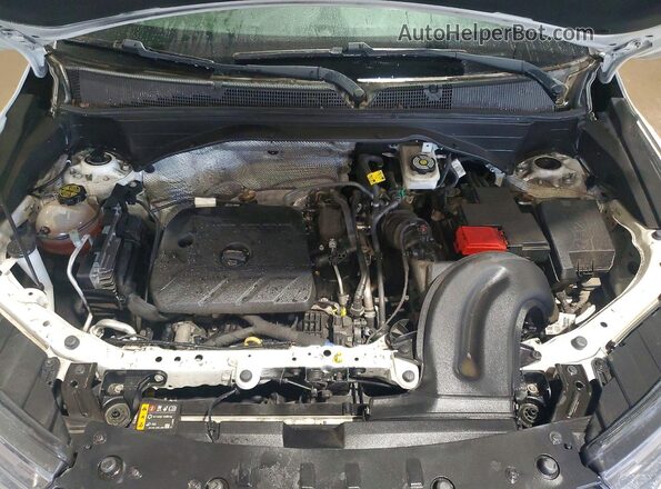 KL79MNSL4MB002308 2021 CHEVROLET TRAILBLAZER White ძრავის განყოფილების ხედი