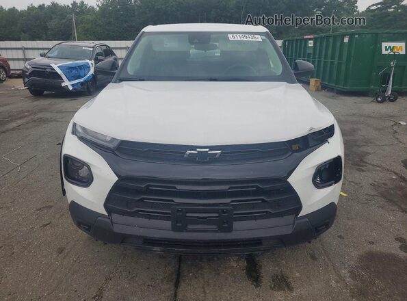 KL79MNSL7PB184638 2023 CHEVROLET TRAILBLAZER White Դիմացի տեսք