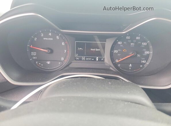 KL79MNSL7PB184638 2023 CHEVROLET TRAILBLAZER White Սարքավորումների վահանակի տեսք