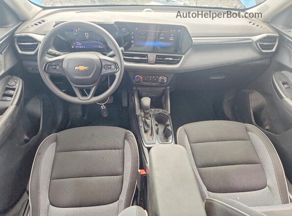 KL79MNSL8SB097453 2025 CHEVROLET TRAILBLAZER Blue Dashboard view
