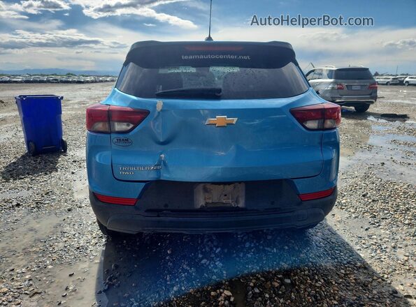 KL79MNSL8SB097453 2025 CHEVROLET TRAILBLAZER Blue Rear view
