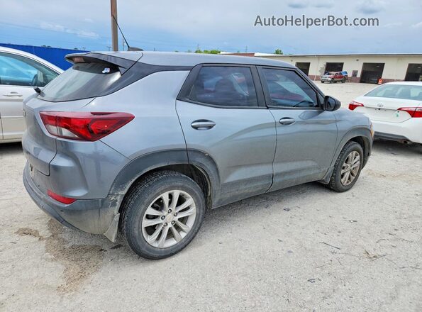 KL79MNSLXMB082620 2021 CHEVROLET TRAILBLAZER Gray Tył prawy