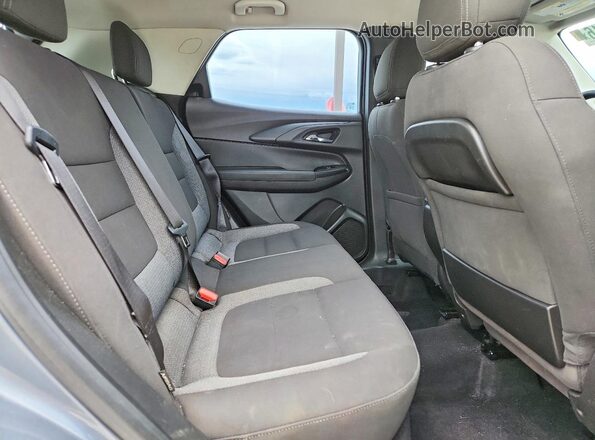 KL79MNSLXMB082620 2021 CHEVROLET TRAILBLAZER Gray Widok wnętrza z tyłu