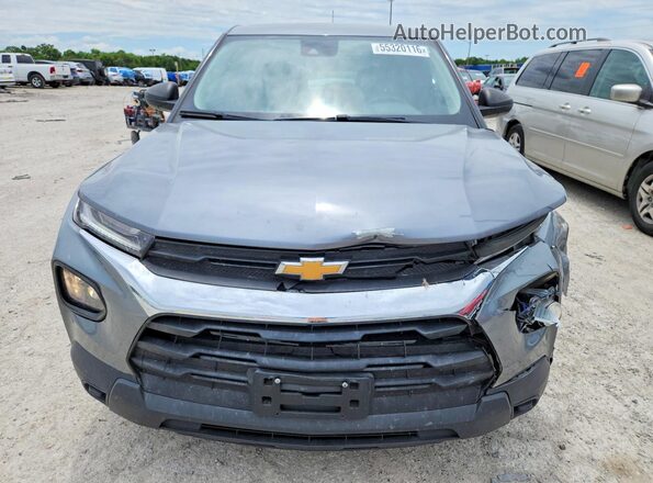 KL79MNSLXMB082620 2021 CHEVROLET TRAILBLAZER Gray Widok z przodu
