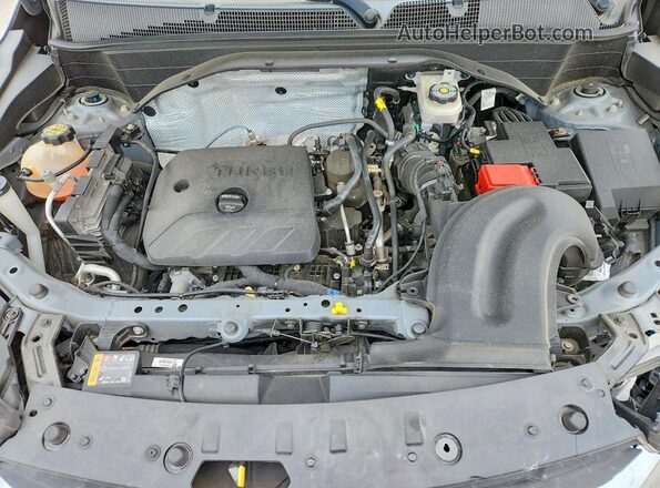 KL79MNSLXMB082620 2021 CHEVROLET TRAILBLAZER Gray Widok komory silnika