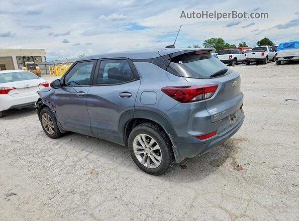 KL79MNSLXMB082620 2021 CHEVROLET TRAILBLAZER Gray Tył lewy