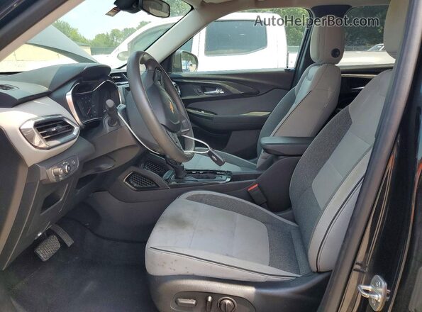 KL79MPS21MB140097 2021 CHEVROLET TRAILBLAZER Black Widok wnętrza z przodu